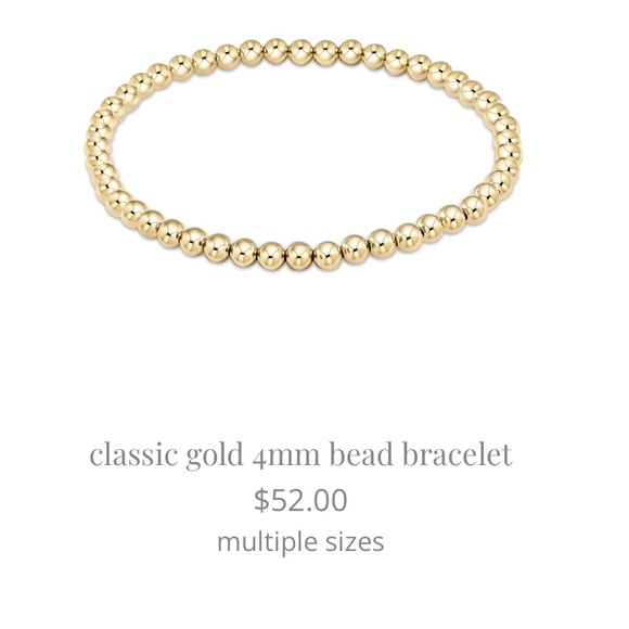 Enewton Extends - Classic Gold 4mm Bead Bracelet main image 0